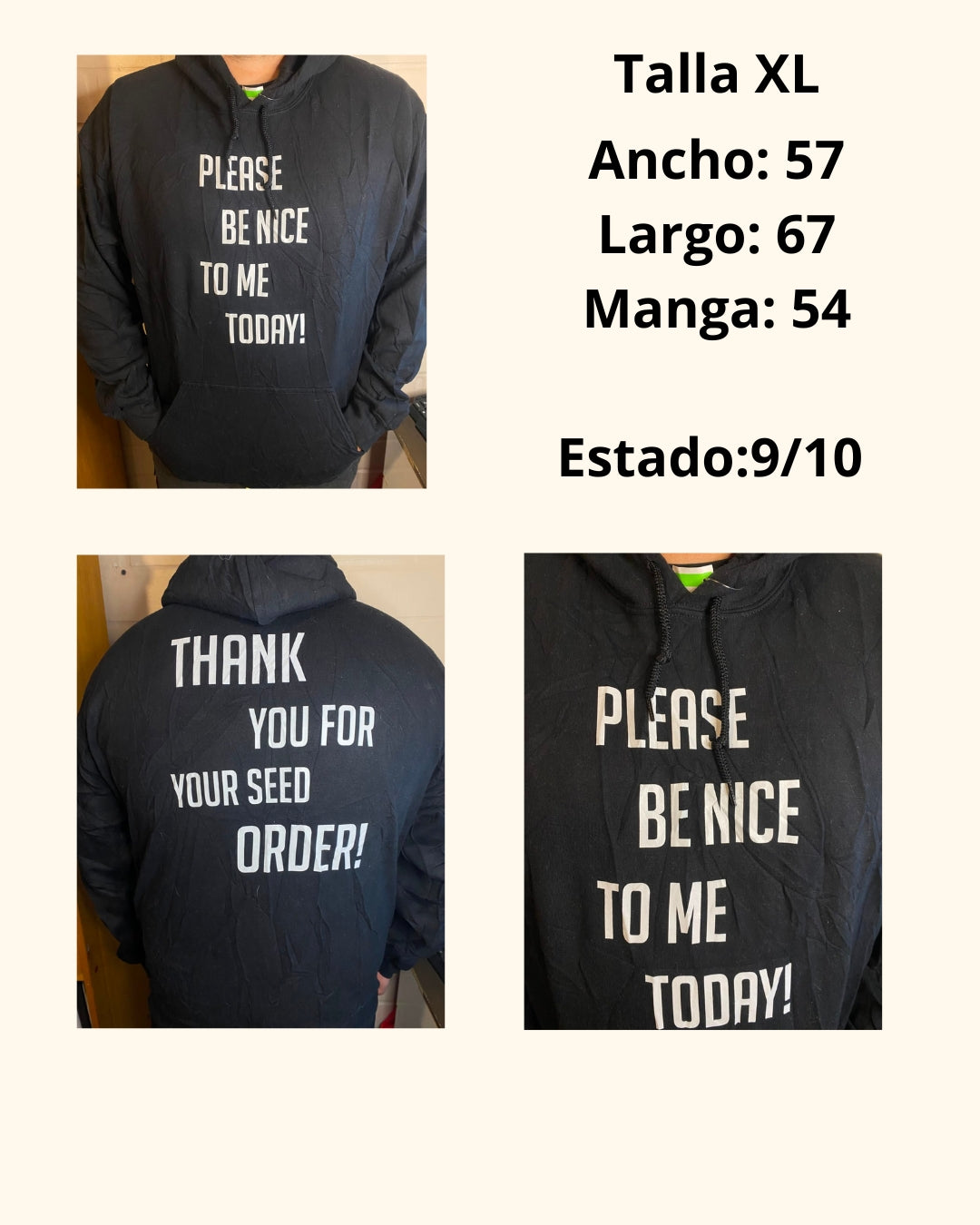 Polerones Canguros XL