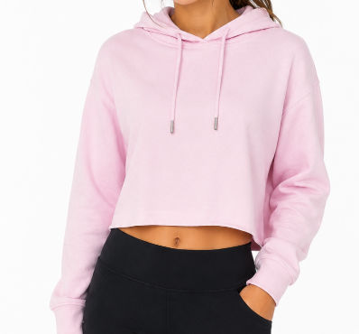 Canguro Crop Top Mujer