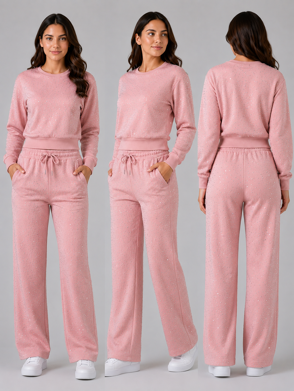 Conjunto Glam Lounge con Pedrería