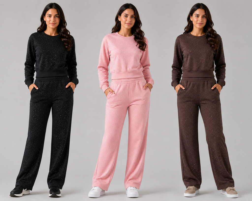 Conjunto Glam Lounge con Pedrería