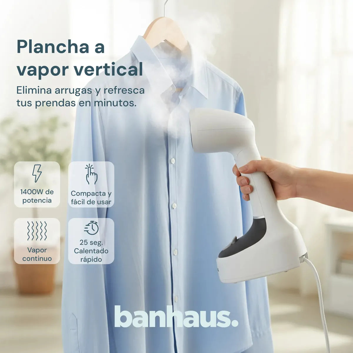 Plancha Vapor Portatil