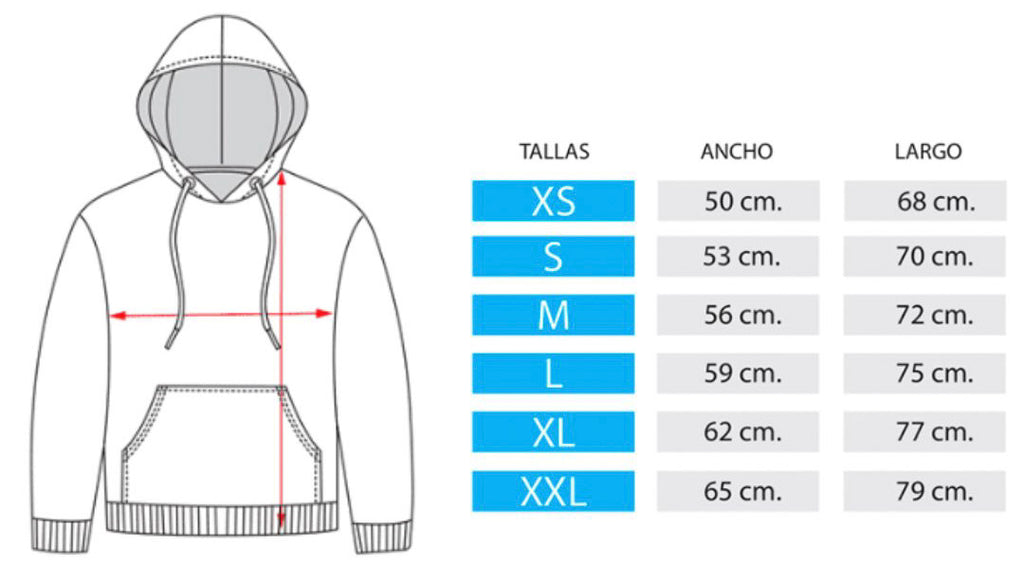 Poleron Canguro Basico Unisex